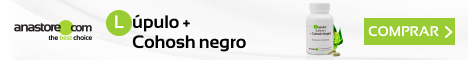 Lúpulo (Lifenol®) + Cohosh negro