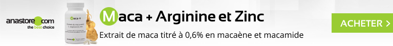 MACA + Arginine et Zinc